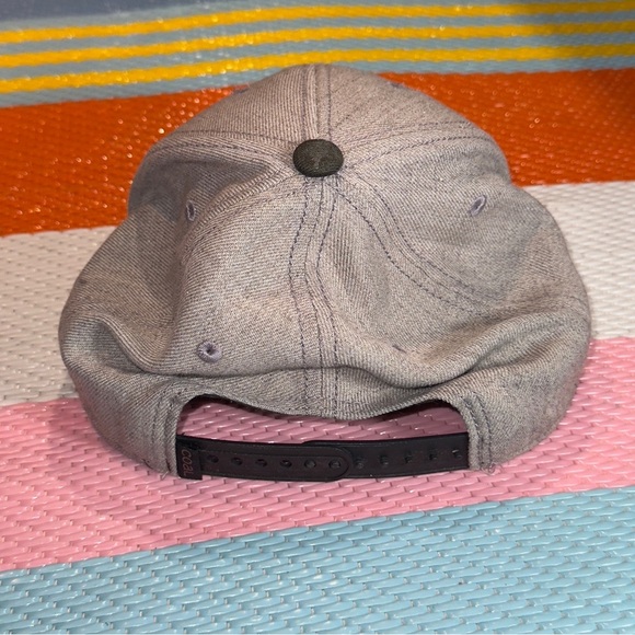 Coal 2002 Headwear Gray Black Cap Hat Men Size - Picture 4 of 7